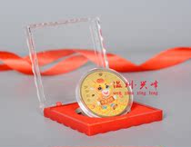 12 Zodiac baby birth commemorative coin newborn baby souvenir 100 days old gift hospital gift