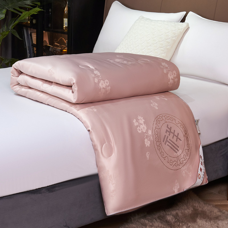 Silk quilt 100 mulberry silk summer cool by full cotton spring autumn quilt by sub-summer quilt by single double thickened winter quilt core