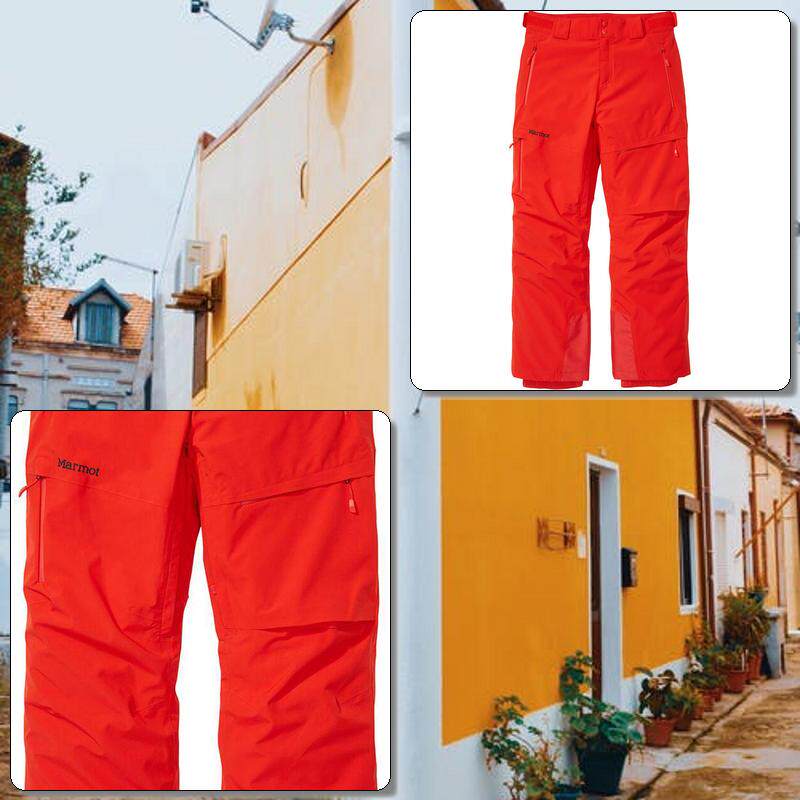 MARMOT Marmot USA new ski pants men's fashion outdoor waterproof insulation warm pants
