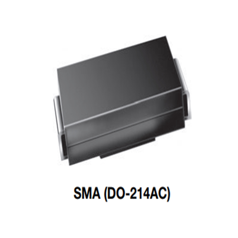 Patch TVS tube SMAJ43CA 43V bi-directional 400W Transient Suppression Diode SMA do214ac