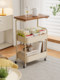 可移动小推车沙发边几床边置物架高茶几桌子客厅零食出租屋床头柜