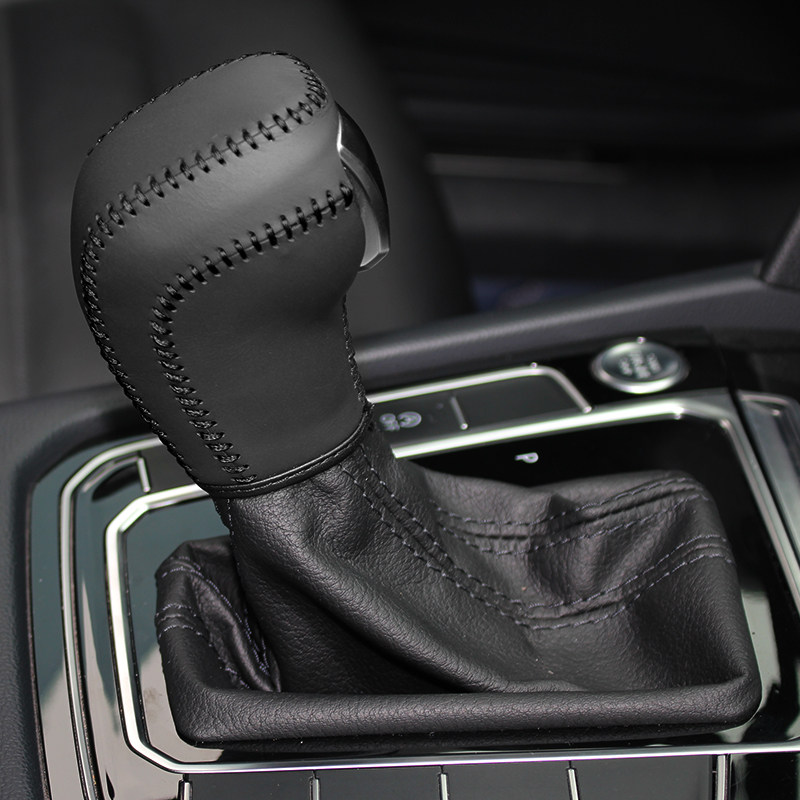 Xu Ji new Passat electronic gear shift handle gloves POLO Tukai exploration Yue Sagitan exploration special leather cover