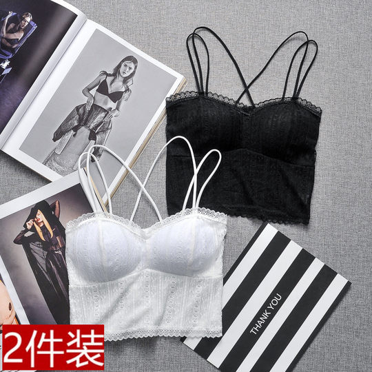 Белый кружевной топ-комбинация со встроенным бюстгальтером, защита от просвечивания, с подкладкой, красивый дизайн спины, топ-комбинация для девочек.