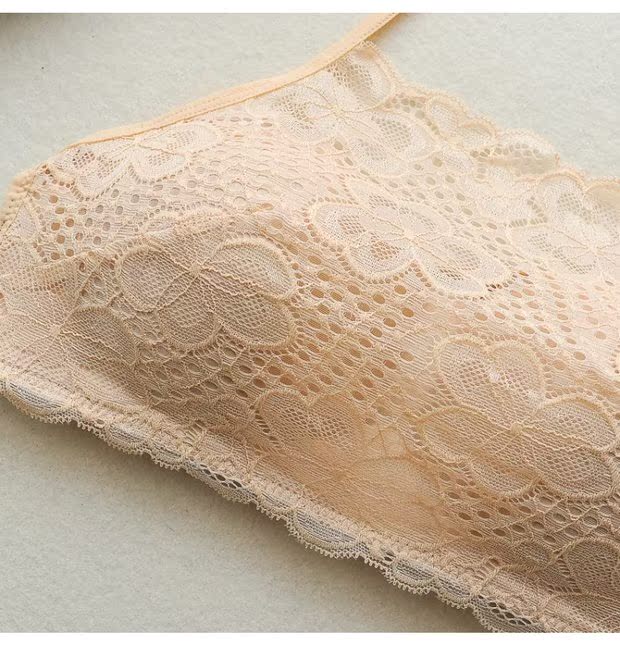 Đen cơ sở đồ lót thể thao cô gái gợi cảm áo ngực đẹp trở lại ống top ngực pad mà không có vành bọc ngực áo ngực thời trang cao cấp