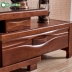 Tủ bếp gỗ rắn kết hợp bàn cà phê hiện đại tối giản phòng khách kính thiên văn đặt bộ tủ nhỏ Trung Quốc - Bộ đồ nội thất giường gấp thông minh Bộ đồ nội thất