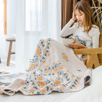 Cotton gauze quilt adults air conditioning nap blanket summer thin towel quilt cotton single double summer cool quilt