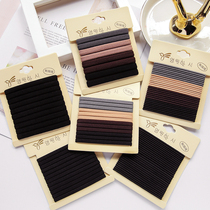 Super high elastic seamless headstring Hairband simple personality Korean version of hipster thickness rubber band adult hair accessories female