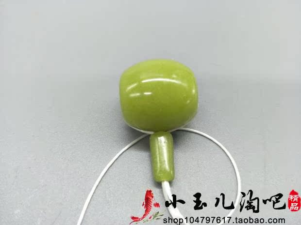 Round Pearl Luminous Stone Buddha Head Tee Necklace Beads Pendant DIY Ornament Handcrafted Night Pearl Buddha Pearl Crystal