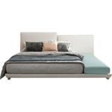 Белая современная ткань для домашнего использования, из хлопка и льна, простой и элегантный дизайн