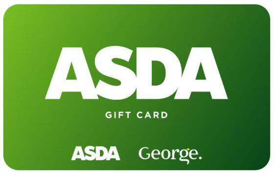 Британская подарочная карта ASDA / универмаг/супермаркет argos стоимостью 100 фунтов стерлингов может быть доставлена онлайн