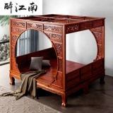 Антикварная мебель из натурального дерева, подсветка пола для двоих, китайский стиль