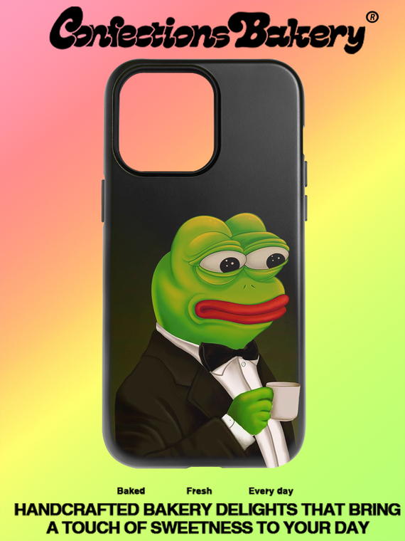 Pepe the Frog Tuxedo Cute iPhone Case