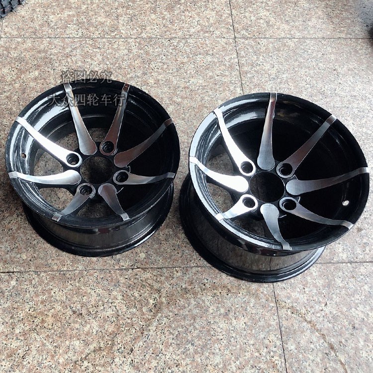 Four-wheel off-road motorcycle ATV accessories 25*8 10-12 235 30-12 inch front and rear aluminum alloy wheels