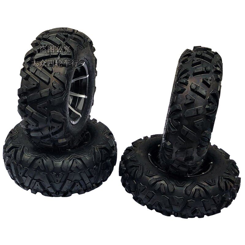 Carding car accessories Grand bull beach car 25 * 8-12 inch 25X10-12 A word tire with aluminum hub-Taobao