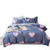 Simple bông denim 200x230 giường chăn bông 2x2.3 m 1.8x2.2x2.4 đôi bốn bộ - Bộ đồ giường bốn mảnh chan ga goi Bộ đồ giường bốn mảnh