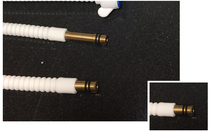 Washing Basin hot and cold water faucet bellows PERT soft connection water inlet hose copper tip pipe