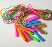 Ordinary color skipping rope children skipping rope with plastic handle skipping rope student special skipping sports fitness skipping rope
