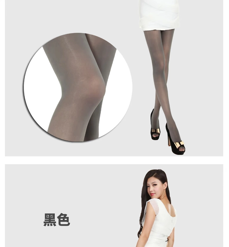 Vớ lụa Nam Cực đông lạnh chân gầy vớ lụa gợi cảm quần lót nữ mùa xuân và mùa thu chống móc lụa đáy vớ vớ cá miệng