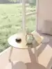 ins wind bay window small coffee table Mini tatami small table Bedroom sitting on carpet Balcony Round table tea table Small
