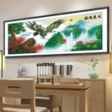 Da Zhan Hongtu Cross Emelcodery 2023 Новая вышитая гостиная гостиная.