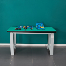 Customized anti-static workbench workshop assembly line with lamp drawer mold assembly stainless steel heavy-duty fitter table