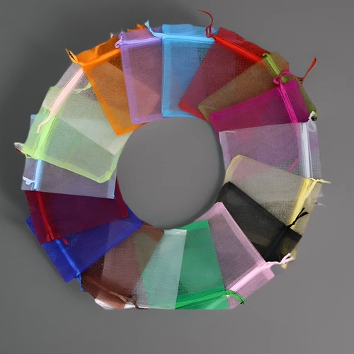 Мешочек, упаковка из жемчуга, сетчатая сумка, на шнурках, подарок на день рождения