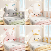Tatami soft bag wall for childrens room bedside back cushion soft bag for girls and boys cartoon anti-collision wall stickers