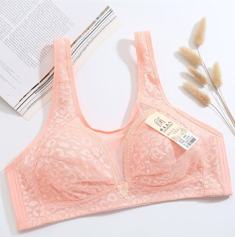 Bra béo mm bộ sưu tập của sữa mẹ sexy ống đầu thu thập trên đoạn siêu mỏng không có miếng bọt biển không có vòng thép vest kích thước lớn nữ