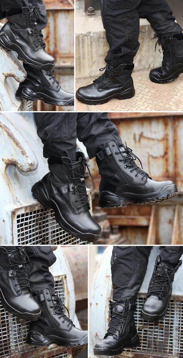 Bottes militaires en cuir - Ref 1402440 Image 16