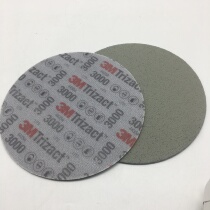 3m 3m 02085 disc back suede grinding sheet 6 inch P3000 5000 mesh painted face polished sponge sandpaper sheet