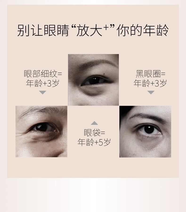 Fan Wenhua Eye Anti-Wrinkle Essence 2ml * 10 Dark Circle Eye Bag Eye Care Line Essence kem dưỡng mắt clinique