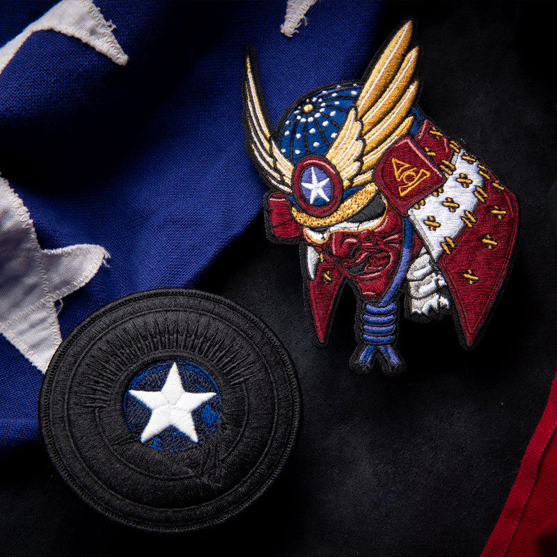 Spot MA All American Warriors two sets of armbands