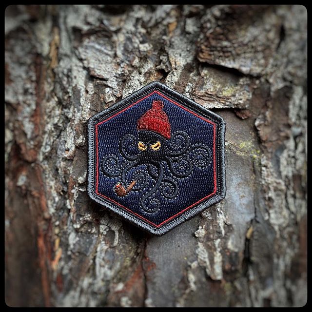 Spot PDW SPD Kraken Krew Morale Patch octopus pattern armband