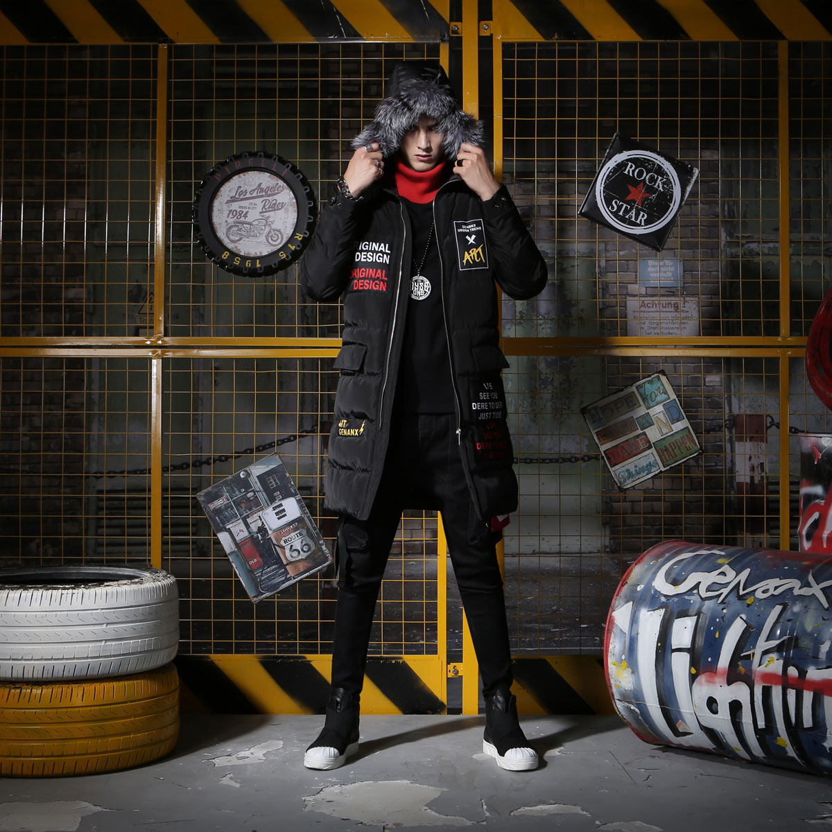 Blouson hiver pour homme GENANX    - Ref 3113441 Image 3