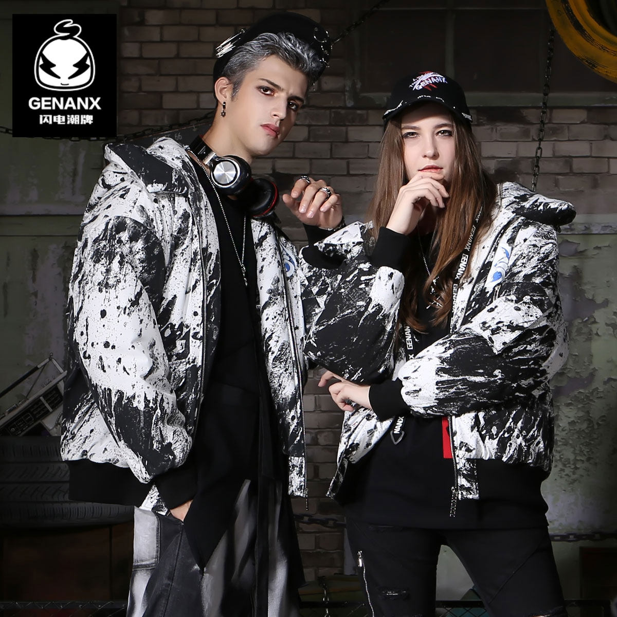 Blouson hiver pour homme GENANX    - Ref 3114952 Image 1