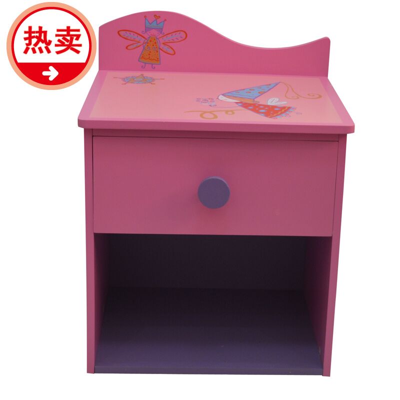 New Children's Bed Cabinet Simple Simple Border Cabinet for Creative Wooden Little Cabinet for Children's Room
