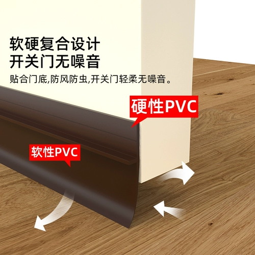 Звукоподобие с ветропроницаемыми дверными дверью ворот и ветропродавый барьер -проницательный зазор в дверях, устойчивый