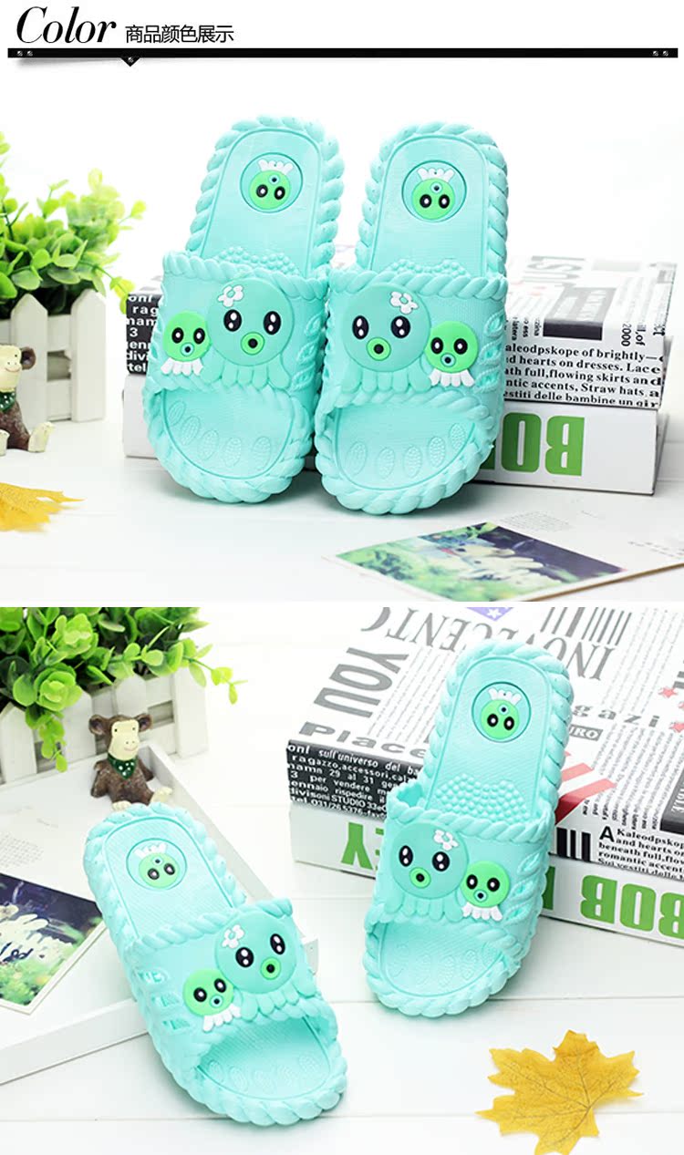 Pantoufles enfants en autre pour printemps - semelle caoutchouc antidérapant - Ref 1003729 Image 35