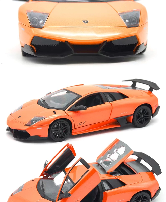 Mô hình xe hợp kim Meizhi mô phỏng Lamborghini 1 24 mô hình xe tĩnh cấp bộ sưu tập trang sức trang trí mô hình xe