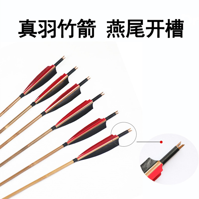 (New Product) Flying Cloud Residence Standard Steeply Painted Bamboo And Arrow (More Than 12) Bamboo and Arrow Archery Archery Archery