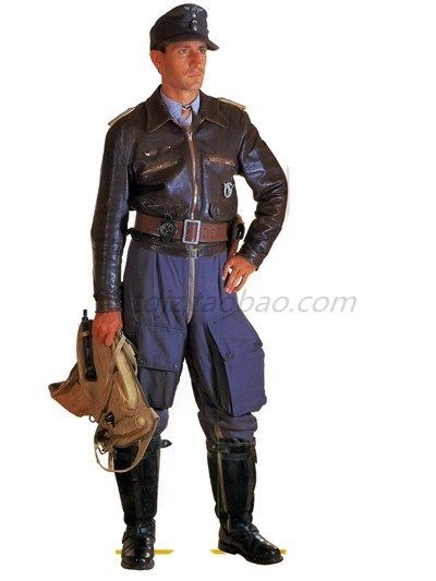 Luftwaffe Hardeman Genuine Leather Flying Clothes Jacket Black Brown Optional Neri Color Optional