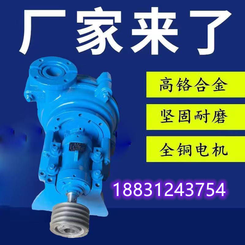 Horizontal slag pump fraction pumping sand suction sand suction pump into the material pump fine sand recycling machine special washing water pump 4 3C-AH