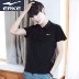 Áo thun nam Hongxing Erke ngắn tay 17 mùa hè mới thời trang giản dị áo sơ mi POLO thoáng khí thoải mái thường xuyên áo sơ mi nam - Áo polo thể thao ao polo Áo polo thể thao