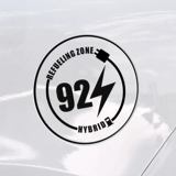 Круглая светоотражающая наклейка, 92 оттенок, 95 оттенок