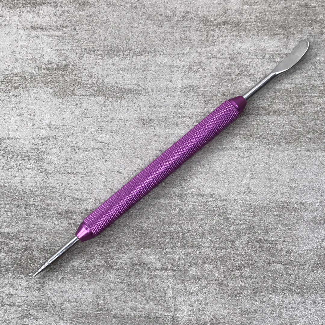 Cà phê kéo hoa kim thép không gỉ màu khắc stick fancy đồ dùng cà phê móc sản xuất sơn mô hình ưa thích đồ pha cafe