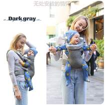 Old-fashioned front baby back multi-functional simple baby back carry traditional dual-use artifact front and rear baby back