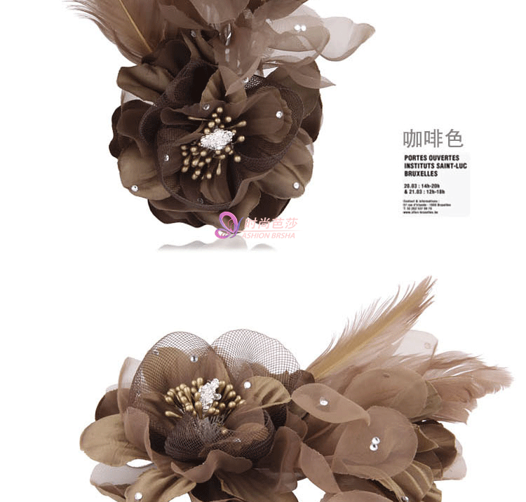 Broche en Fils de soie - Ref 1175205 Image 8