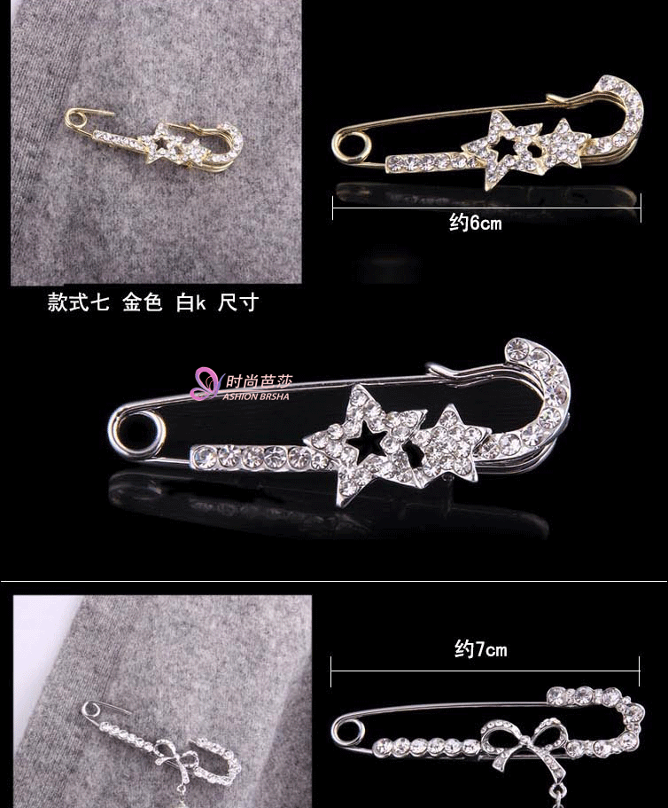 Broche en Zircon diamant - Ref 1171702 Image 11