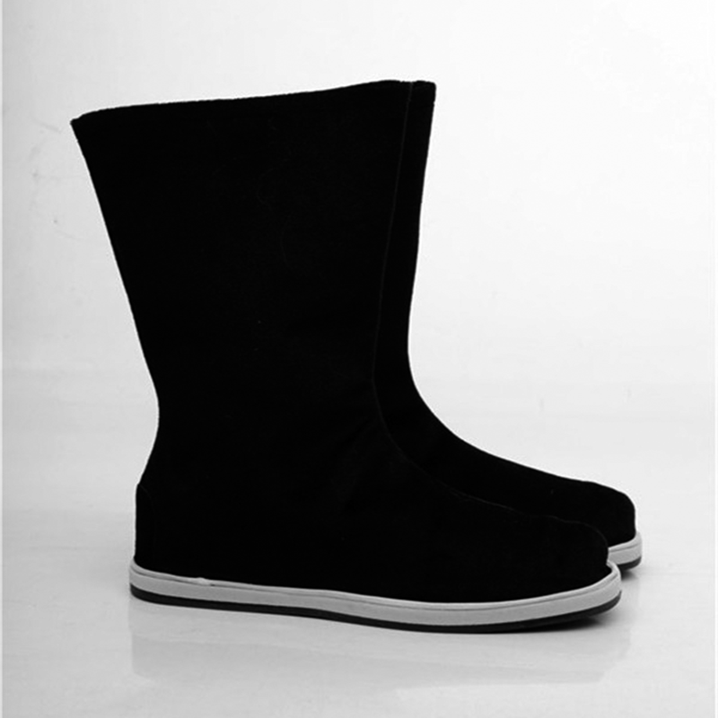 Ancient costume boots show non-slip bottom ancient style cos Hanfu shoes men and women Chinese wedding shoes ancient officer and soldier cloth boots