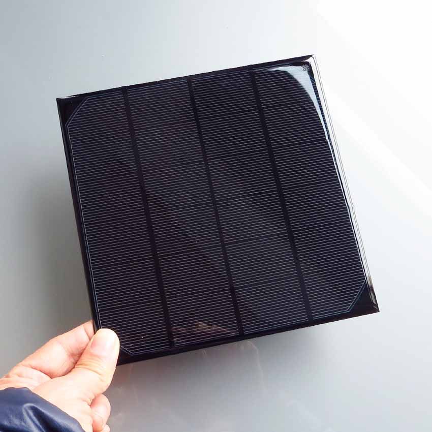 6V 4.5W Drop Glue Solar Panel Mini Solar Power Generation Panel Solar Drop Plastic Panel DIY